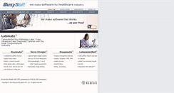 Desktop Screenshot of busysoftsystems.com